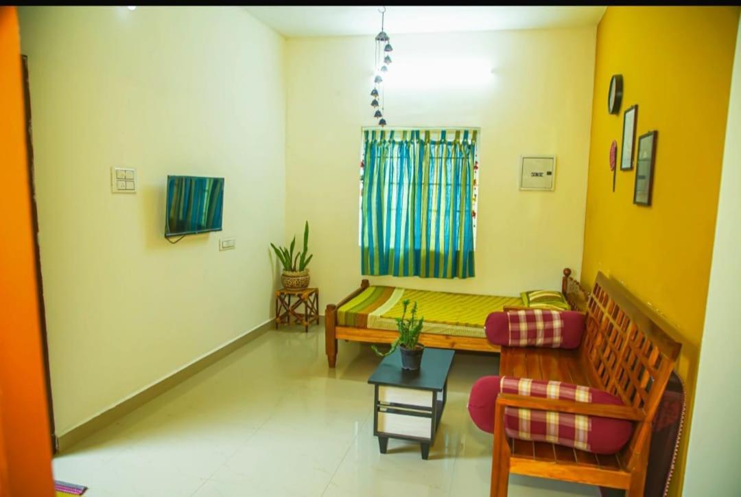 A Chettinad Villa In Coimbatore On The Way To Adiyogi And Nearer To Maruthamalai Extérieur photo