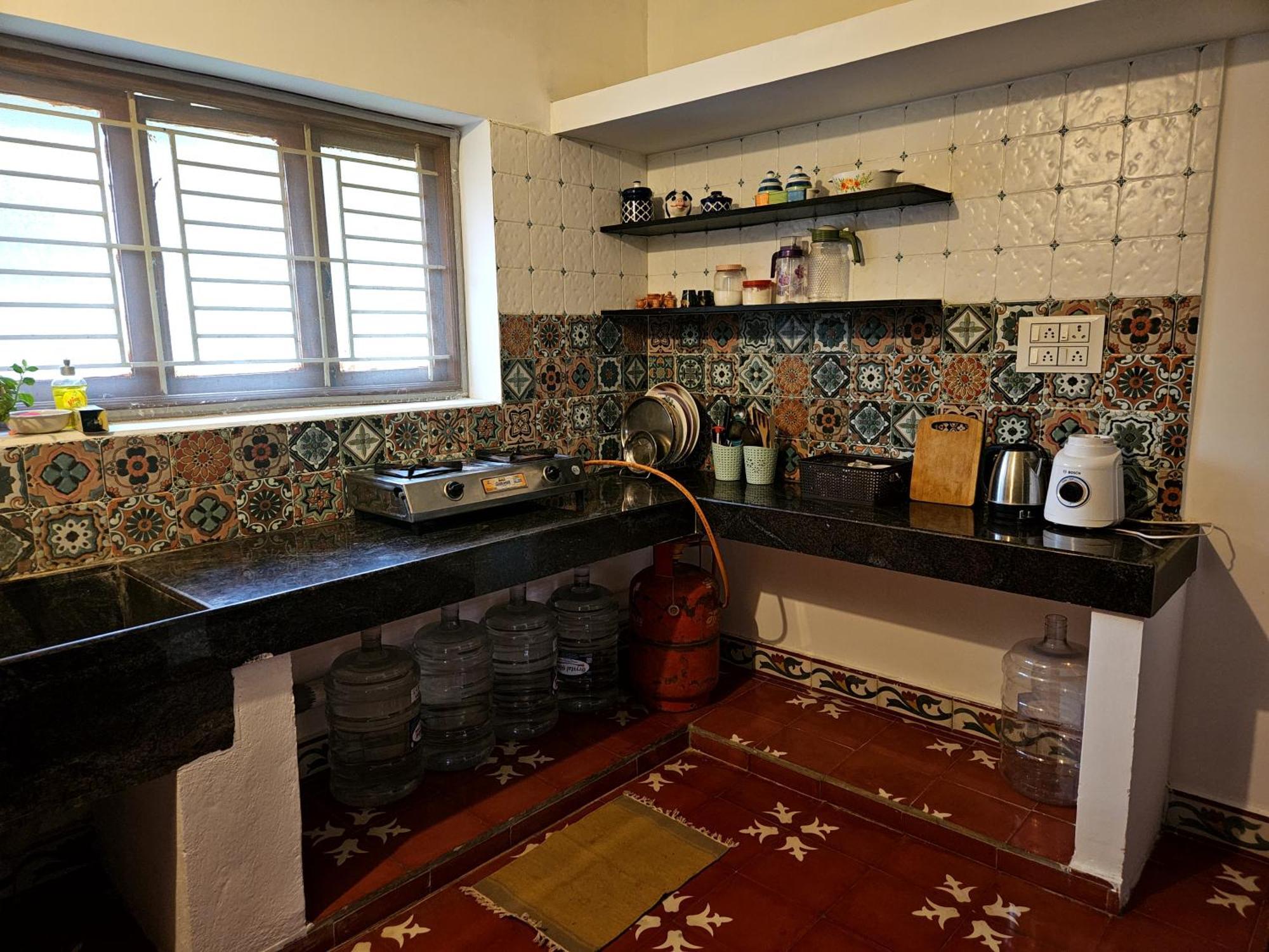 A Chettinad Villa In Coimbatore On The Way To Adiyogi And Nearer To Maruthamalai Extérieur photo