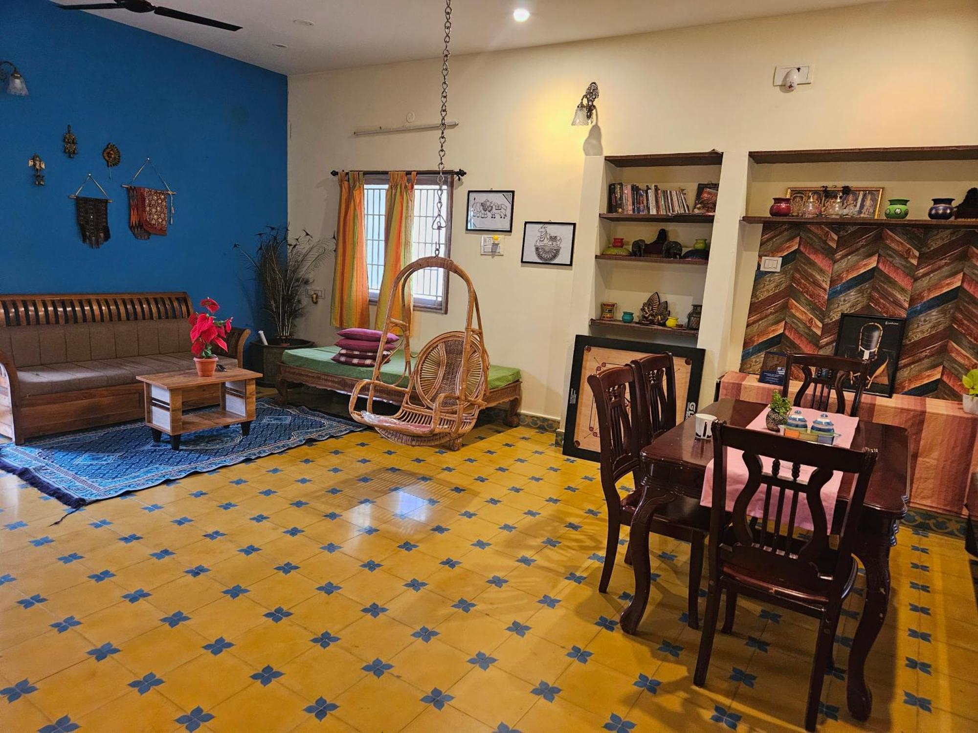 A Chettinad Villa In Coimbatore On The Way To Adiyogi And Nearer To Maruthamalai Extérieur photo